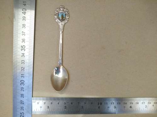 Vintage! Souvenir Spoon - Silver Plated - Tehran
