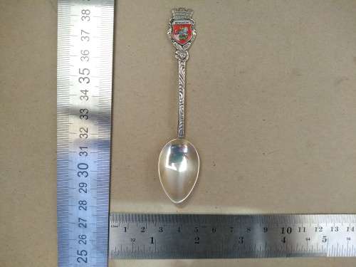 Vintage! Souvenir Spoon - Antiko 800 German Silver - Bensheim