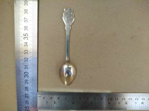 Vintage! Souvenir Spoon - Antiko 800 German Silver - Bensheim