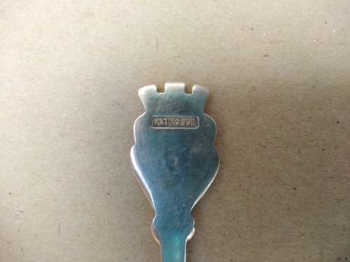 Vintage! Souvenir Spoon - Antiko 800 German Silver - Bensheim