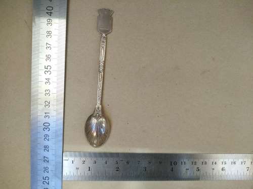 Vintage! Collector (demitasse) Spoon - Silver Alloy ? - France -  Marseille