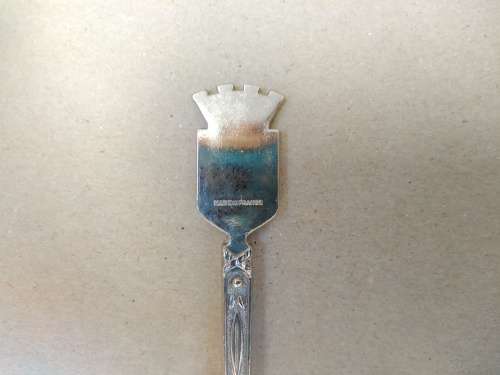 Vintage! Collector (demitasse) Spoon - Silver Alloy ? - France -  Marseille