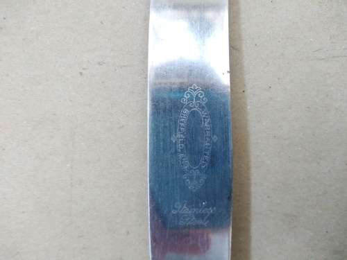 Vintage! - Warranted Sheffield - Ivorine Handle Knife Set