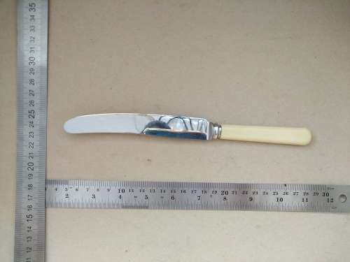 Vintage! - Francis Greaves And Sons - Bone Handle - Table Knife - Sheffield England