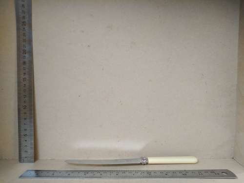 Vintage! - Francis Greaves And Sons - Bone Handle - Table Knife - Sheffield England