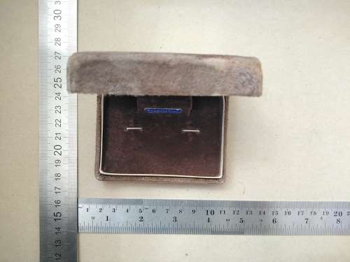 Vintage! `Grand Prix ` Yank Cufflinks Box (Only)
