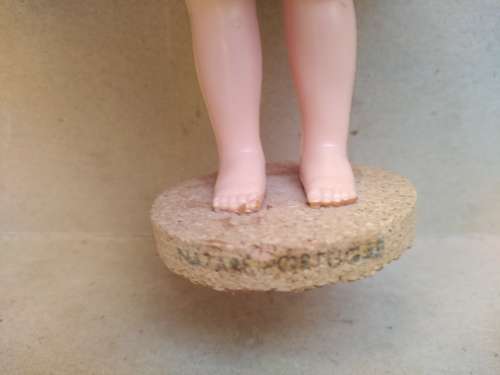 Vintage! Nazare Portugal - Dressed Pimar Small Costume Doll - Traditional 7 Petticoat