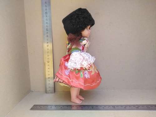 Vintage! Nazare Portugal - Dressed Pimar - Medium Costume Doll - Traditional 7 Petticoat
