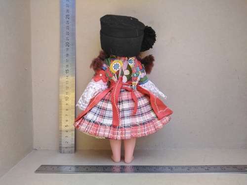 Vintage! Nazare Portugal - Dressed Pimar - Medium Costume Doll - Traditional 7 Petticoat