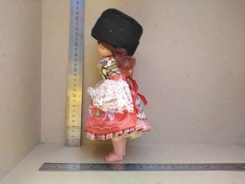 Vintage! Nazare Portugal - Dressed Pimar - Medium Costume Doll - Traditional 7 Petticoat