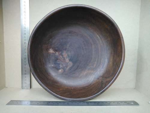 African - Hand Made - Carved Wooden Serving / Salad Bowl