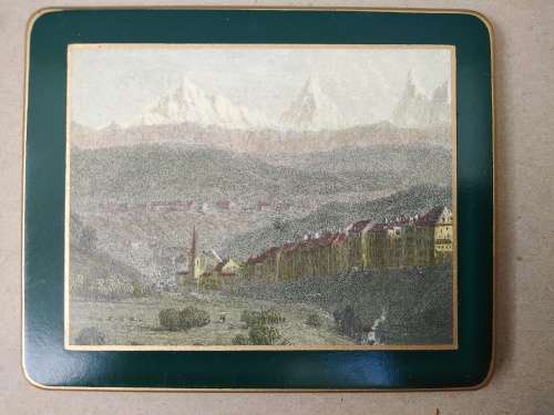 Vintage!  - Lady Clare Coasters, Pallas Tapestry, Set Of 6, Made In England