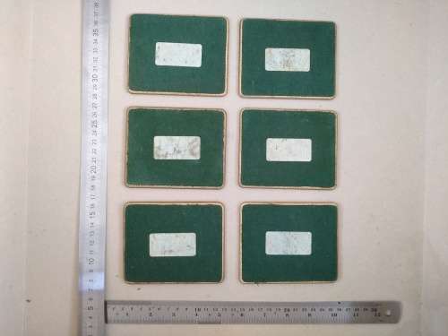 Vintage!  - Lady Clare Coasters, Pallas Tapestry, Set Of 6, Made In England