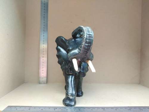 Africana! - Hand Made - Soapstone Elephant Carving