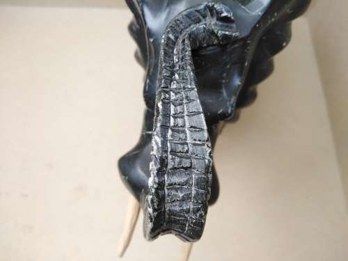 Africana! - Hand Made - Soapstone Elephant Carving