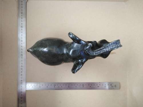 Africana! - Hand Made - Soapstone Elephant Carving