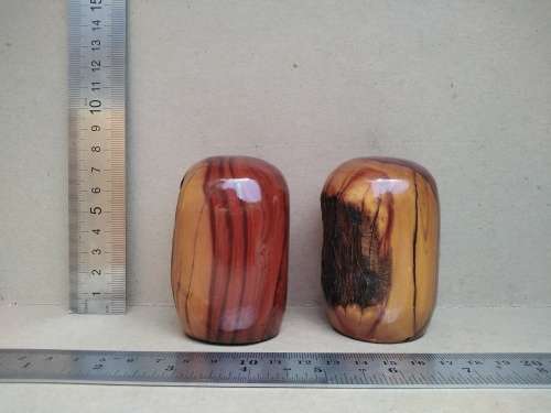 Vintage! - Live Edge - Salt And Pepper Shakers