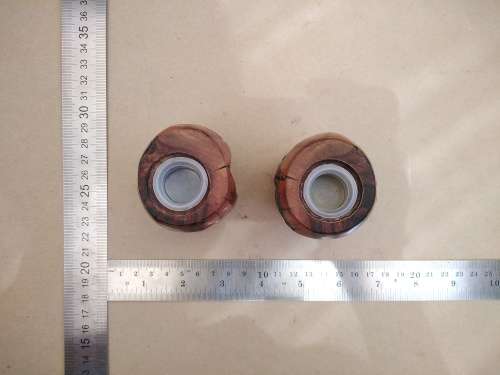 Vintage! - Live Edge - Salt And Pepper Shakers