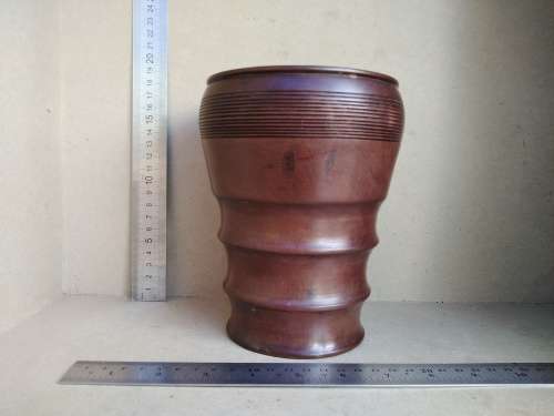 Vintage! - Turned Wood - Treenware Ornamental Vase