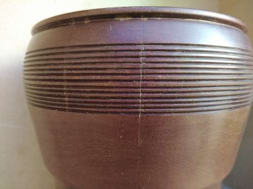 Vintage! - Turned Wood - Treenware Ornamental Vase