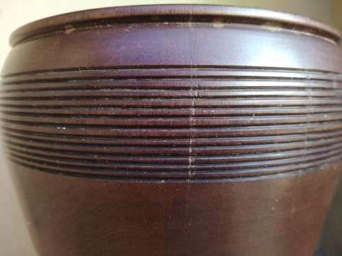 Vintage! - Turned Wood - Treenware Ornamental Vase