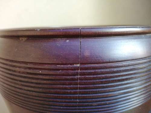 Vintage! - Turned Wood - Treenware Ornamental Vase