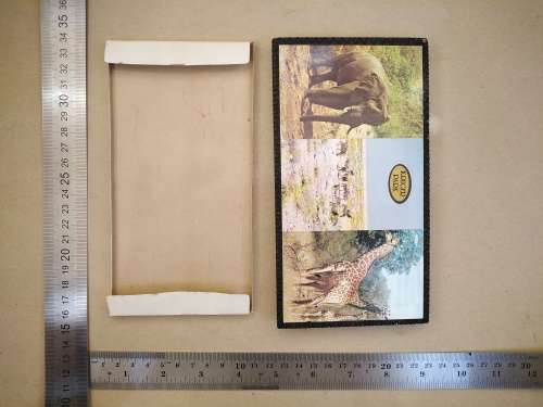 Vintage! Kruger Park - Wooden Coloured Pencils Holder (Empty)
