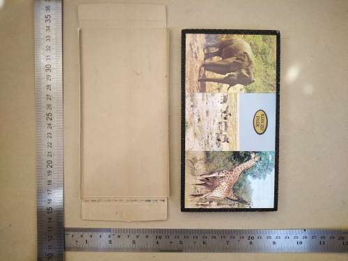 Vintage! Kruger Park - Wooden Coloured Pencils Holder (Empty)