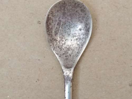Antique! - 1913 Birmingham - Sterling Silver - Small Salt Spoon