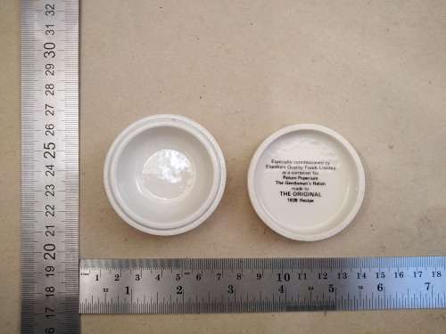 Vintage! English Apothecary Porcelain Pheasant Birds Collectable Pot