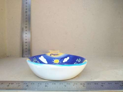 Vintage! San Diego - Hand Painted - Beach Scene - Spoonrest