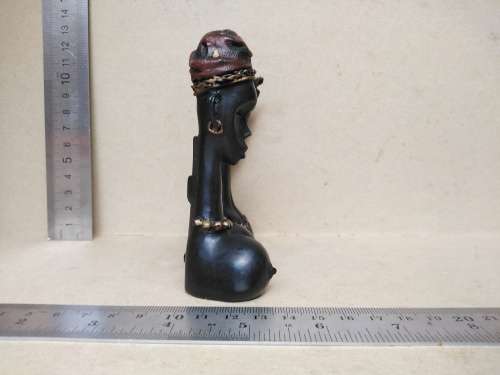 African Bust - Small Heart Shaped - Photo Frame (No Back And Glass)