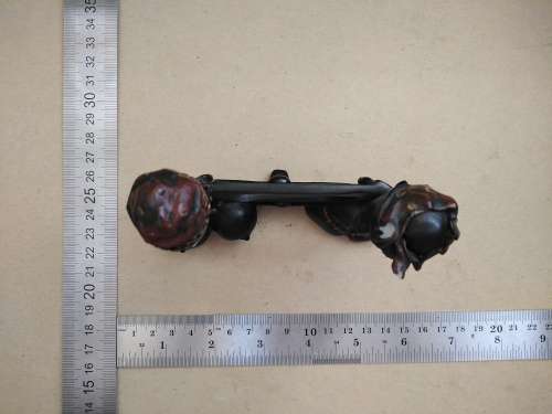 African Bust - Small Heart Shaped - Photo Frame (No Back And Glass)