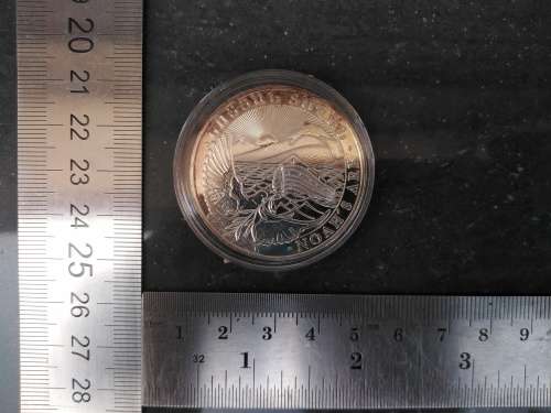 SALE! - .999 Fine Silver - 1 Oz - 2016 Armenian Noah`s Ark - Encapsulated