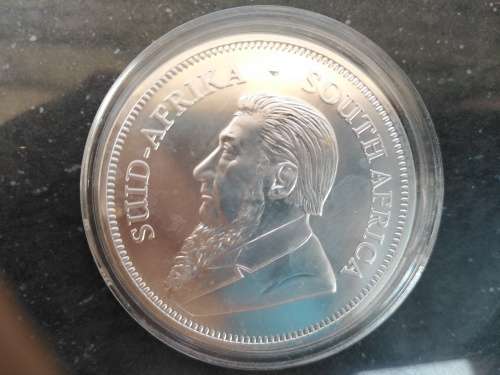 .999 Fine Silver - 1 Oz - 2021 - Krugerrand - In Capsule