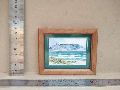 Set Of 4 ! - Cape Town - Gina Daniel - Small Framed Prints