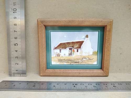 Set Of 4 ! - Cape Town - Gina Daniel - Small Framed Prints