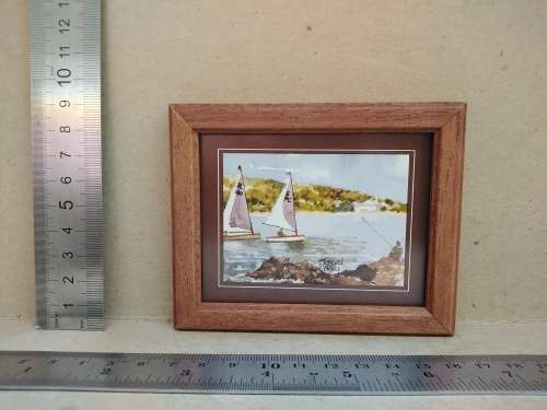 Set Of 4 ! - Cape Town - Gina Daniel - Small Framed Prints