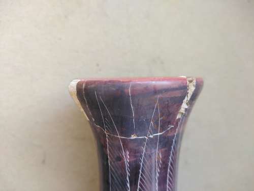 Africana! Kenya - Hand Carved - Colored Soapstone - Bud Vases And Eggs