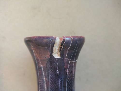 Africana! Kenya - Hand Carved - Colored Soapstone - Bud Vases And Eggs
