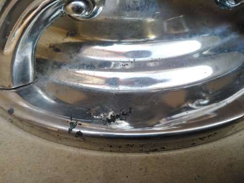 Vintage! Silver Plated - Gravy Boat with Warming Stand