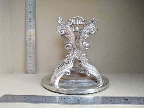 Vintage! Silver Plated - Gravy Boat with Warming Stand
