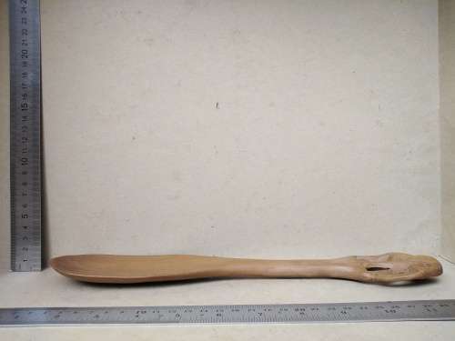 Africana! Elephant - Kenya - Hand Carved - Olive Wood - Salad Serving Set