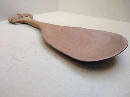 Africana! Elephant - Kenya - Hand Carved - Olive Wood - Salad Serving Set