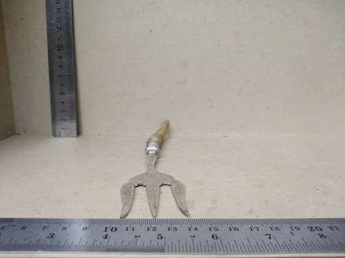 Antique! Kay & Co. - Worchester - Horn Handled Silver Plated - Victorian Bread Fork