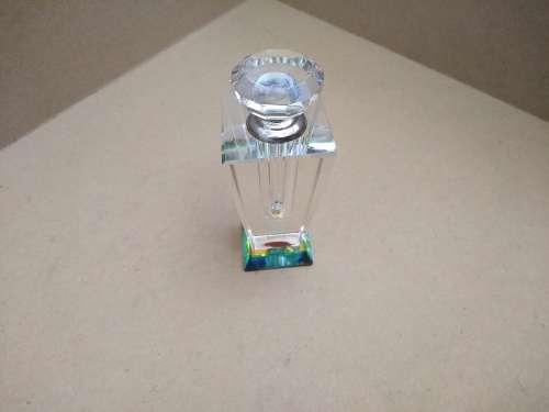 (Empty) Perfume Bottle - Faceted Crystal / Cut Glass - Maria Garcia