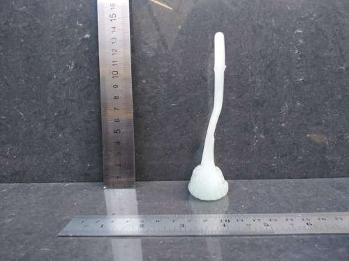 Vintage! Handmade Glass Figurine - Graceful Swan