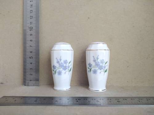 Vintage! England - Royal Adderley - Fine Bone China - Salt Pepper Floral Shakers