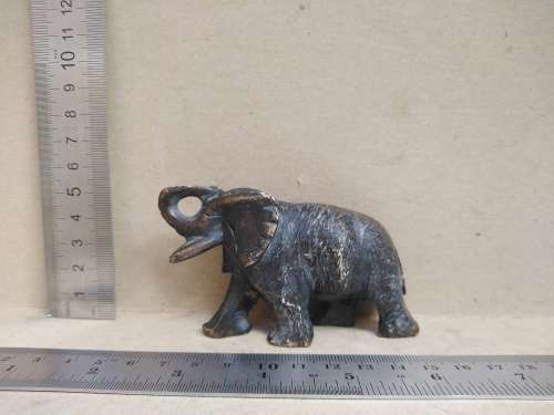Africana! Hand Carved Stone - Small Elephant