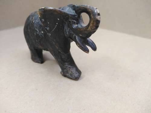 Africana! Hand Carved Stone - Small Elephant